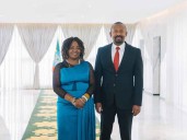 Primer ministro de Etiopía recibió a vicepresidenta de Colombia