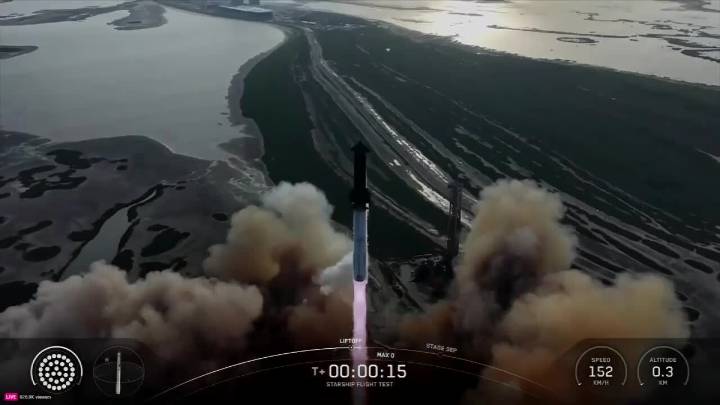 Latest launch of SpaceX’s Starship deploys 8 dummy satellites, then splashes down into Indian Ocean