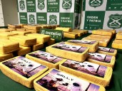 Operativo antidrogas entre Los Vilos y Santiago permite decomisar más de 90 kilos de clorhidrato de cocaína y pasta base