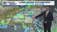 A hot and dry start to the work week