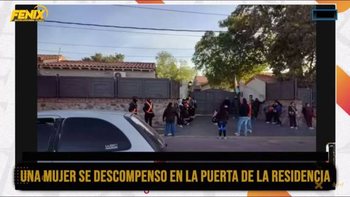 Mujer sufrió una convulsión mientras esperaba ser atendida en la Residencia Oficial