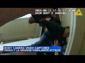 Body camera video shows west suburban knife attack