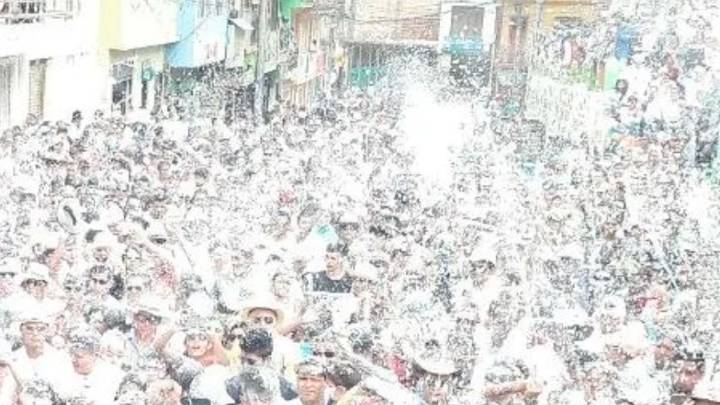 Alcalde de Yacuanquer prohíbe uso de talco en el Carnaval de Negros y Blancos