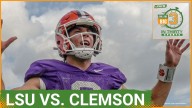 LSU Prepares For Top 10 Battle With Clemson To Kick Off Season
