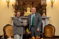 En medio de tensiones por Isla Santa Rosa, cancilleres de Colombia y Perú se reunieron en Bogotá