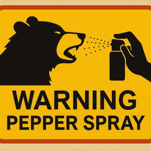Bear spray saved someone from a bear