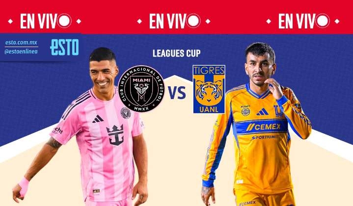 Inter Miami vs Tigres: Sigue en vivo los cuartos de final de la Leagues Cup
