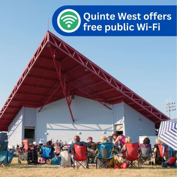 Quinte West launches free public Wi-Fi in local parks, facilities