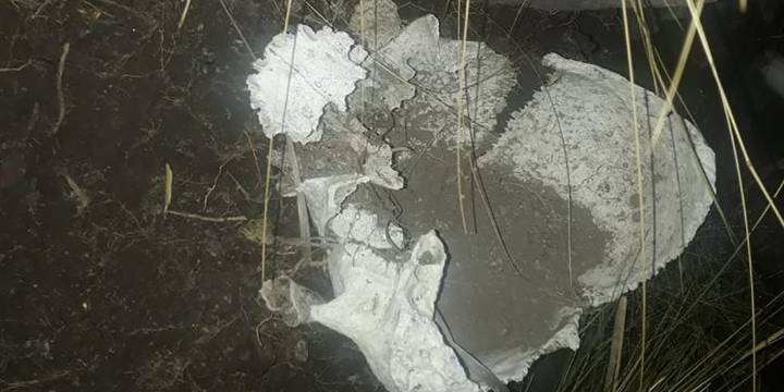 Una pareja caminaba por un cañadón en Mendoza y encontró huesos humanos de antigua data