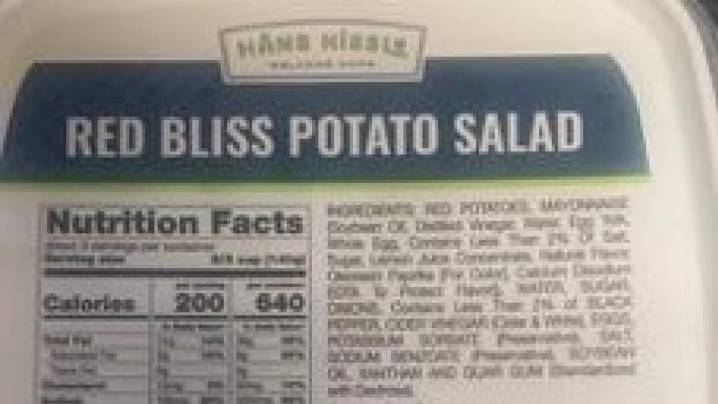 Check your fridge: Pasta salad recalled, mislabeled as potato salad