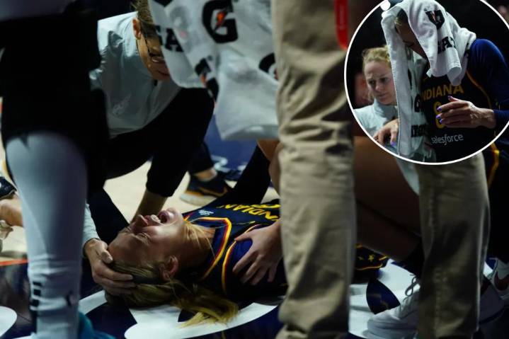Sophie Cunningham's sister slams WNBA refs after Fever star's injury