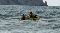 Susto en Benicàssim: el inesperado temporal deja a seis bañistas atrapados en el mar