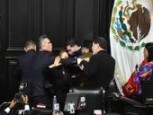 Fernandez Noroña y ‘Alito’ se van a los golpes en el Senado