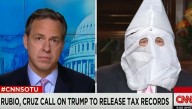 Trump Claims To 'Know Nothing' About KKK Hat He Was Wearing During CNN Interview