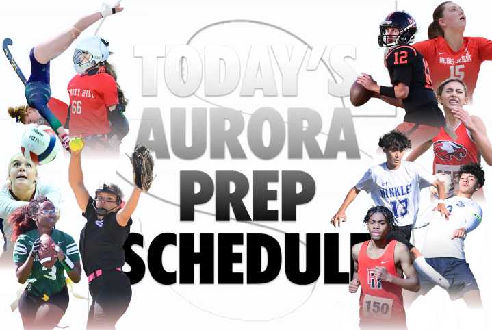 Aurora prep sports schedule, 8.14.25