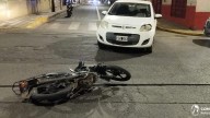 Una joven resultó herida en un accidente vial