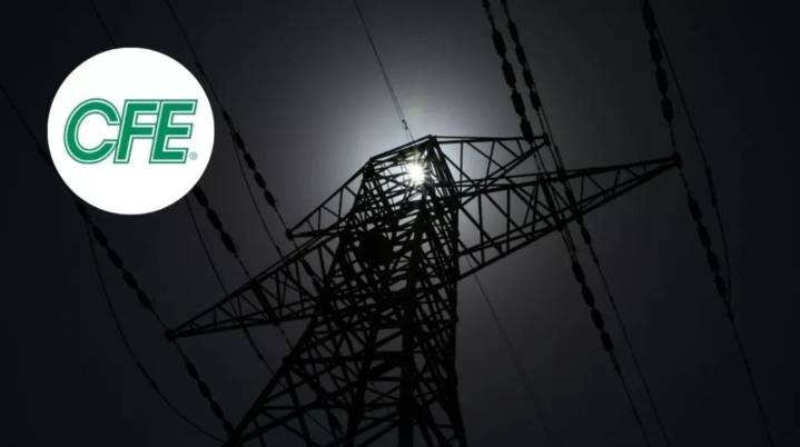 CFE confirma corte de luz en estas zonas y municipios para e...