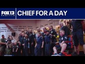 Washington kids become Chief for a Day