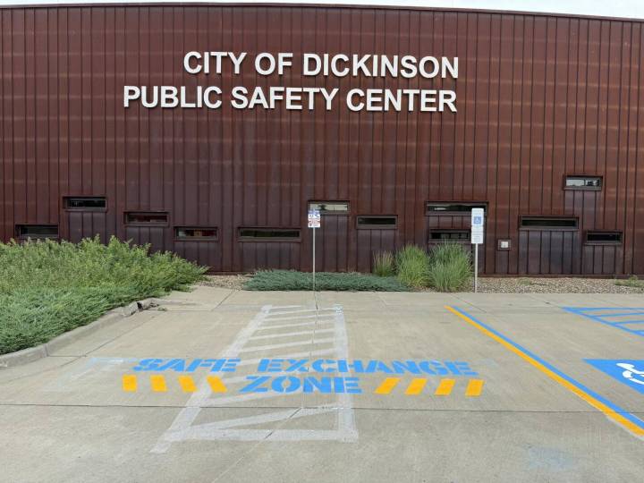 Newly opened safe zone by Dickinson Police met with community support