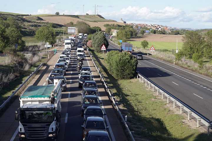 Tráfico prevé 844.800 desplazamientos por las carreteras de Castilla y León durante la Operación Especial con motivo del puente del 15 de agosto