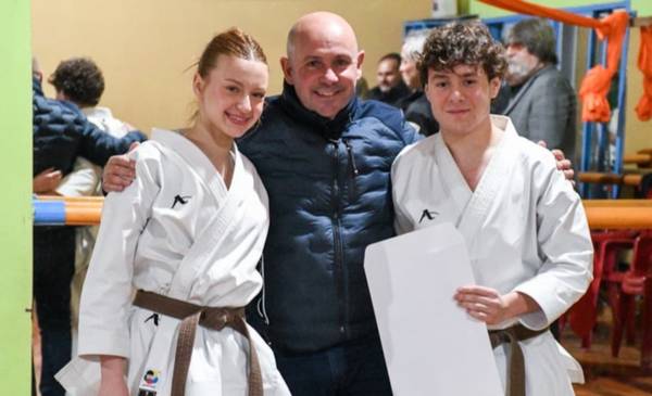 Sastre acompañó a dos deportistas para que participen del Campeonato Panamericano Juvenil de Karate