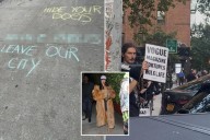 Animal-rights activists target Vogue editors at their homes