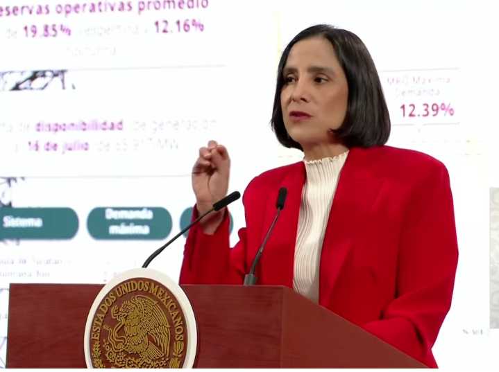 México tiene soberanía energética: Secretaria de Energía