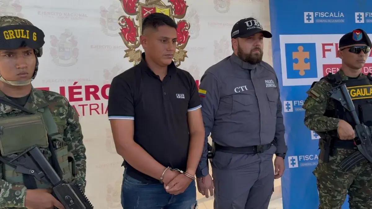 Cayó alias Pantera, segundo al mando de la estructura 'Rodrigo Cadete', quien lideraba las extorsiones para las disidencias de 'Calarcá' en Caquetá