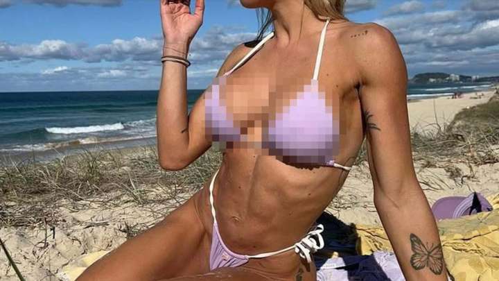 Guess the Sexy Star Flaunting Her Summer Bod in This Hot Shot