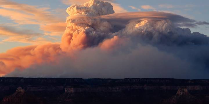 ‘Fire clouds’ over northern Arizona wildfires are creating their own erratic climate