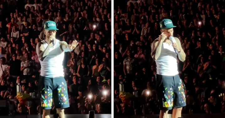 Singer Abruptly Stops Concert After Spotting ‘Irresponsible’ Mom—His Next Words Divided The Internet