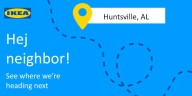 First IKEA store in Alabama set to open in Huntsville, officials announced