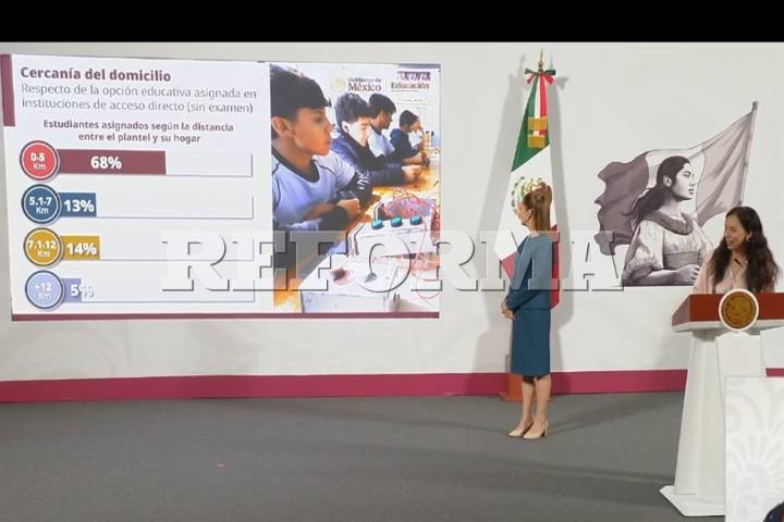 Presume SEP que 68% quedó en primera opción de prepa