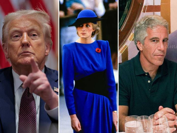 Donald Trump y Jeffrey Epstein compitieron por conquistar a la princesa Diana