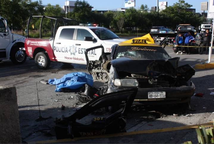 Carambola en Vía Atlixcáyotl deja una persona muerta y dos heridos en Puebla