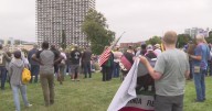Hundreds rally in Oakland against Texas redistricting, including some who oppose Newsom's plan