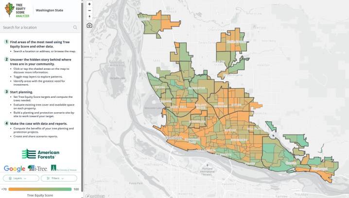 How’s your neighborhood’s ‘tree equity score’? New state DNR tool has the answer