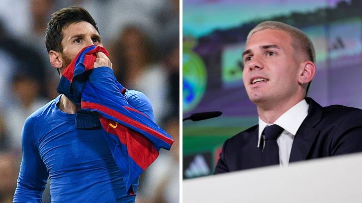 Franco Mastantuono nombró a Messi en su presentación con Real Madrid: razón levanta reacciones