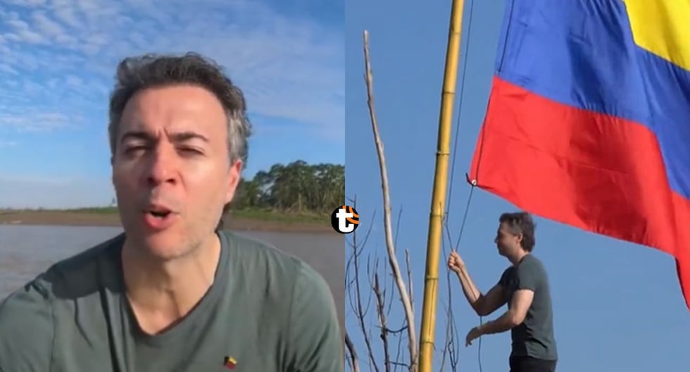 ¡El ‘ayayero’ de Petro’! Político colombiano cruzó la frontera y colocó su bandera en territorio peruano El precandidato presidencial y exalcalde de Medellín, Daniel Quintero, publicó un video izando 