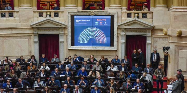 Con ayuda de gobernadores, el oficialismo ratificó el veto de Milei al aumento de las jubilaciones