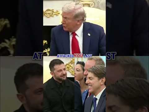 WATCH: Zelenskyy and reporter share a laugh over his suit #zelensky #suit #shorts #media #reporter