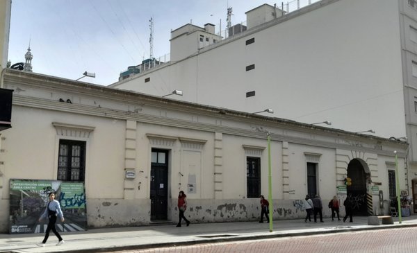 La histórica parte de atrás de la municipalidad