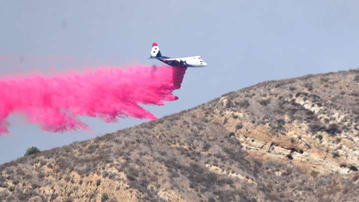 Canyon Fire in Ventura County growing fast amid hot conditions