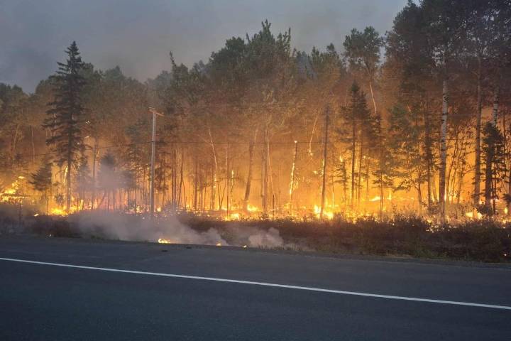 Cautious optimism as wildfire near Moncton, N.B., shrinks; blaze near Miramichi grows