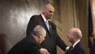 Colleagues Compliment John Fetterman On His Excellent Frankenstein Costume