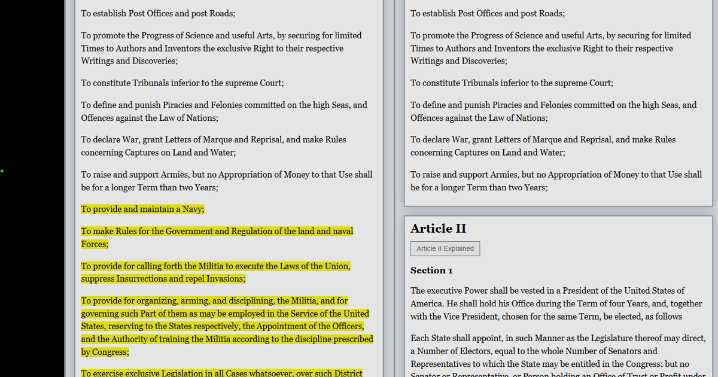 Officials blame 'coding error' for habeas corpus removal from Constitution website
