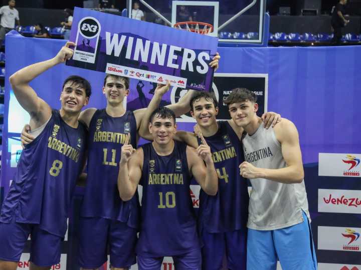 Argentina jugará el Mundial U23 Masculino de 3x3 en China