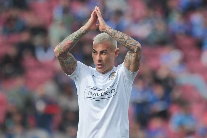 “Fue algo...”: El sentido mensaje de Eduardo Vargas tras anotarle a la U en el triunfo de Audax Italiano