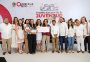 Entregan Premio Estatal de la Juventud 2025 en Quintana Roo
