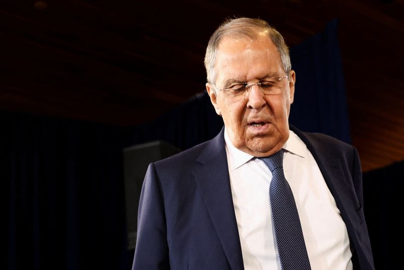 Russia's Lavrov outlines terms for Ukraine peace: big power security guarantee and no NATO